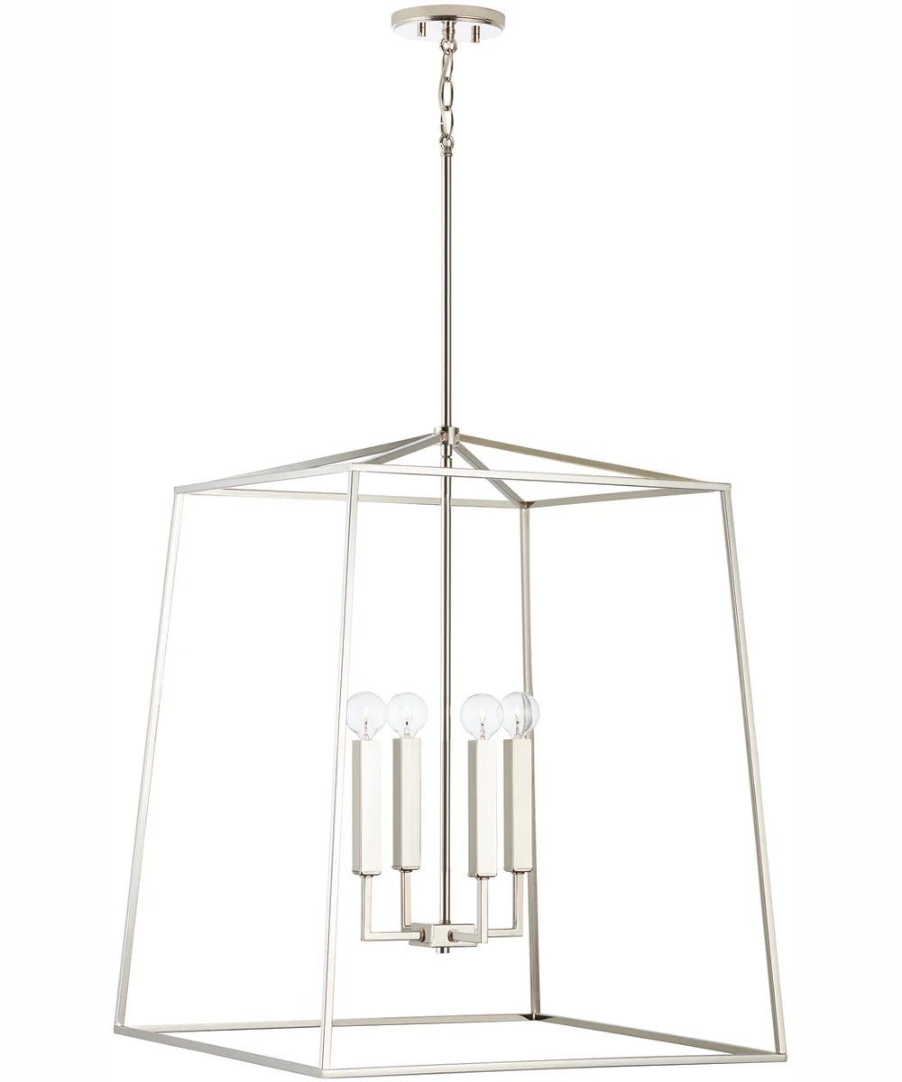 Thea 4-Light Foyer Polished Nickel - Image 3