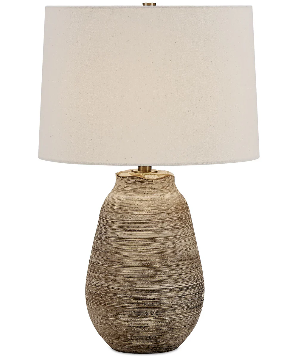 Tonachio Etched Urn Table Lamp