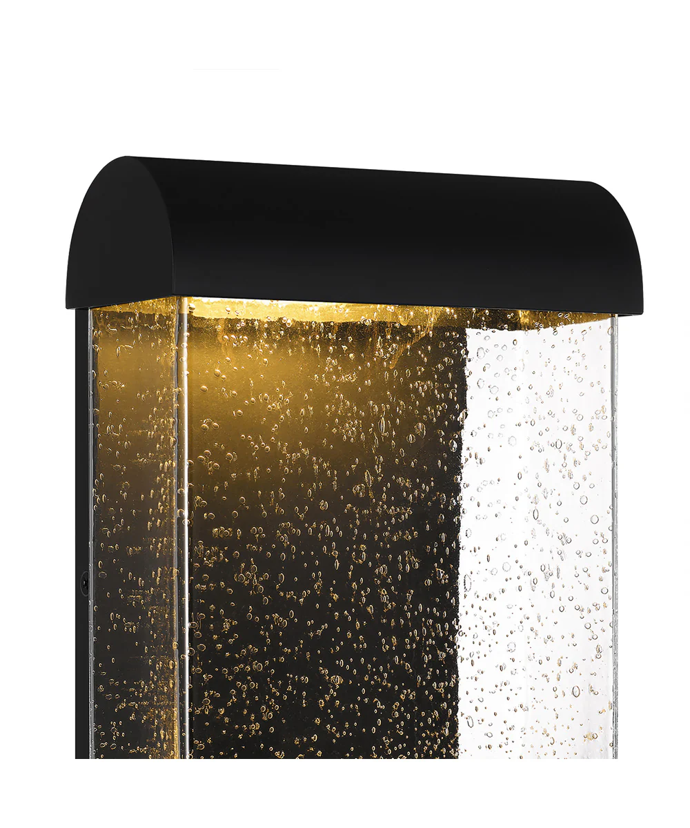 Townes Medium Outdoor Wall Light Coastal Armour Aluminum Matte Black - Image 6