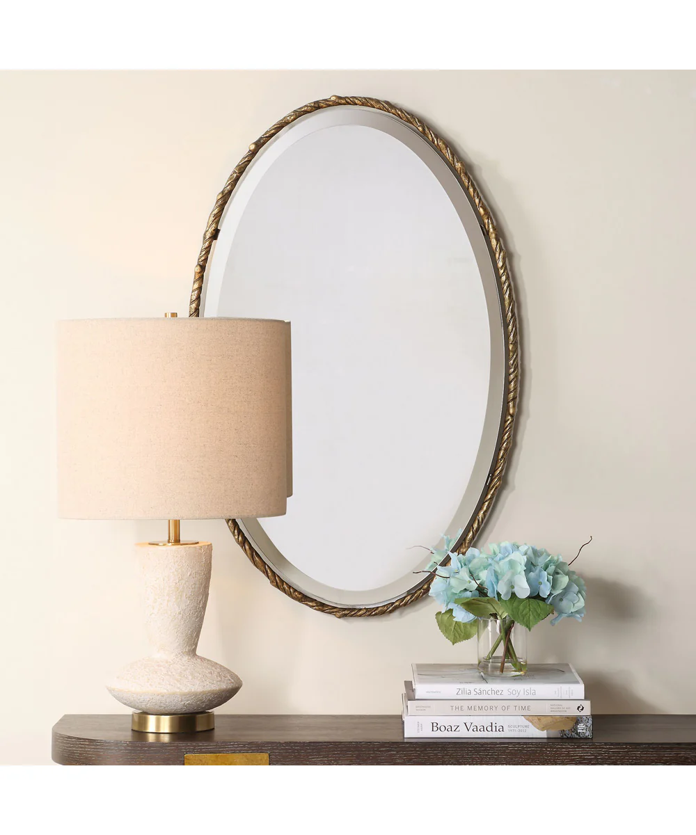 Twisted Branch Oval Mirror - Image 2