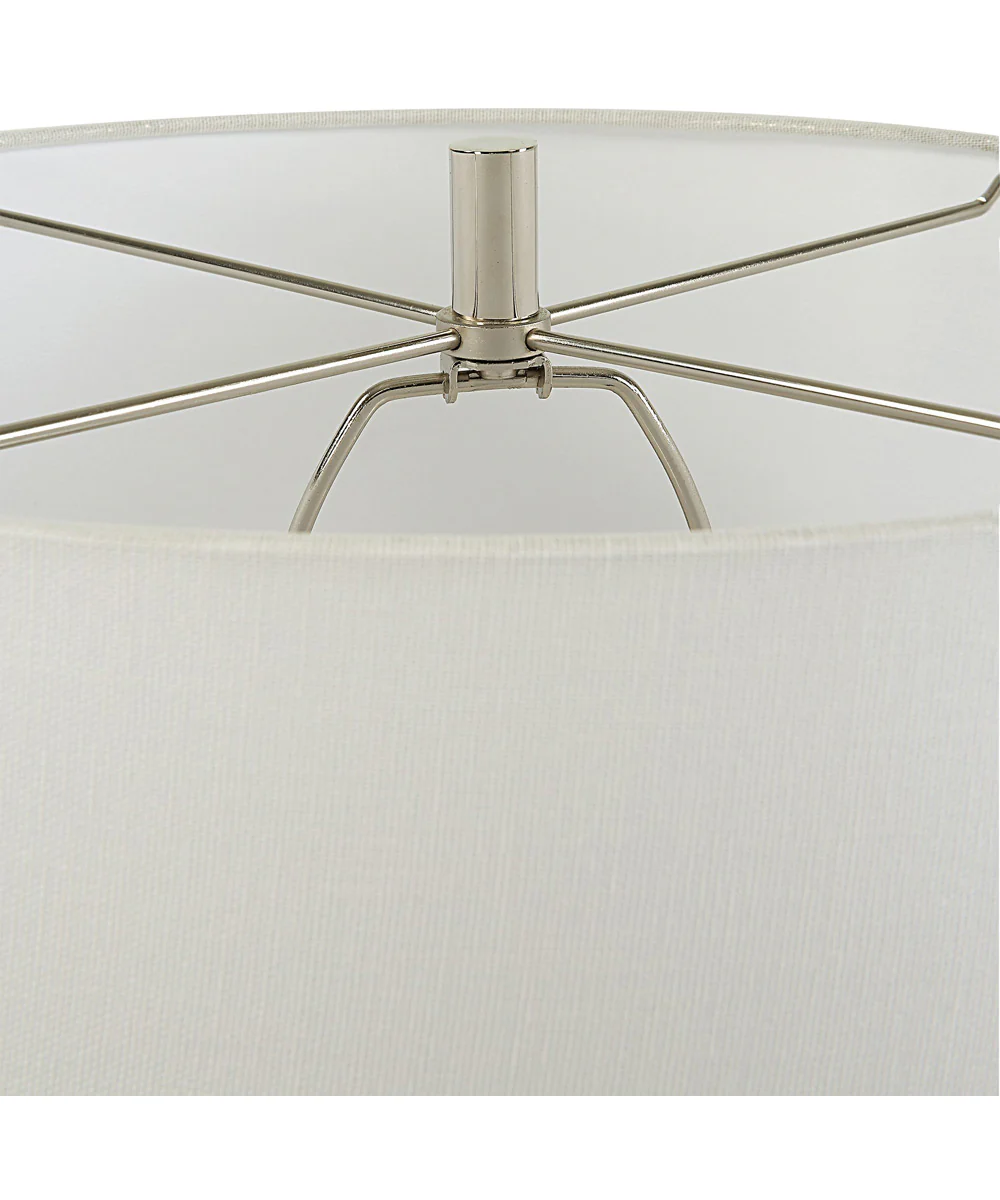 Twisted Swirl White Table Lamp - Image 6