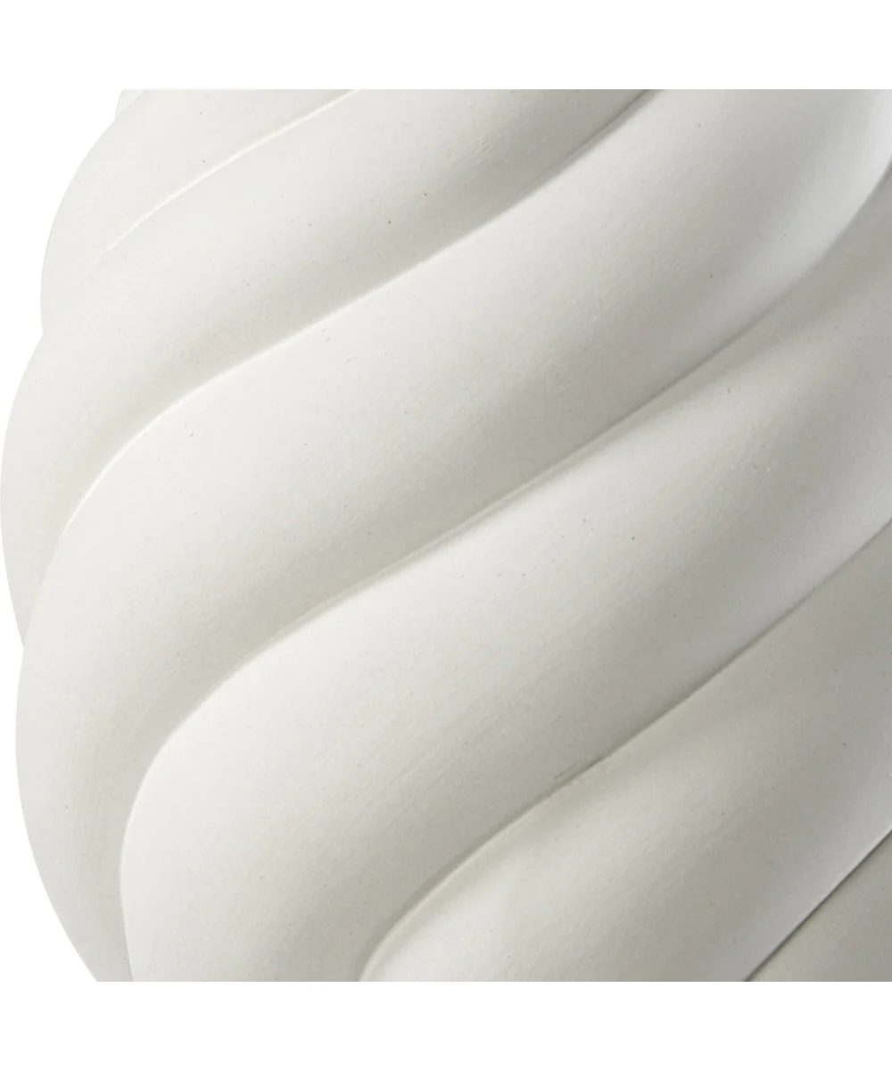 Twisted Swirl White Table Lamp - Image 7