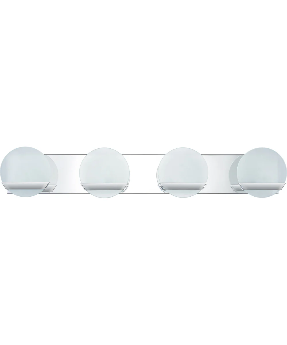 Tyleigh Extra Large 4-light Bath Light Polished Chrome - Image 3