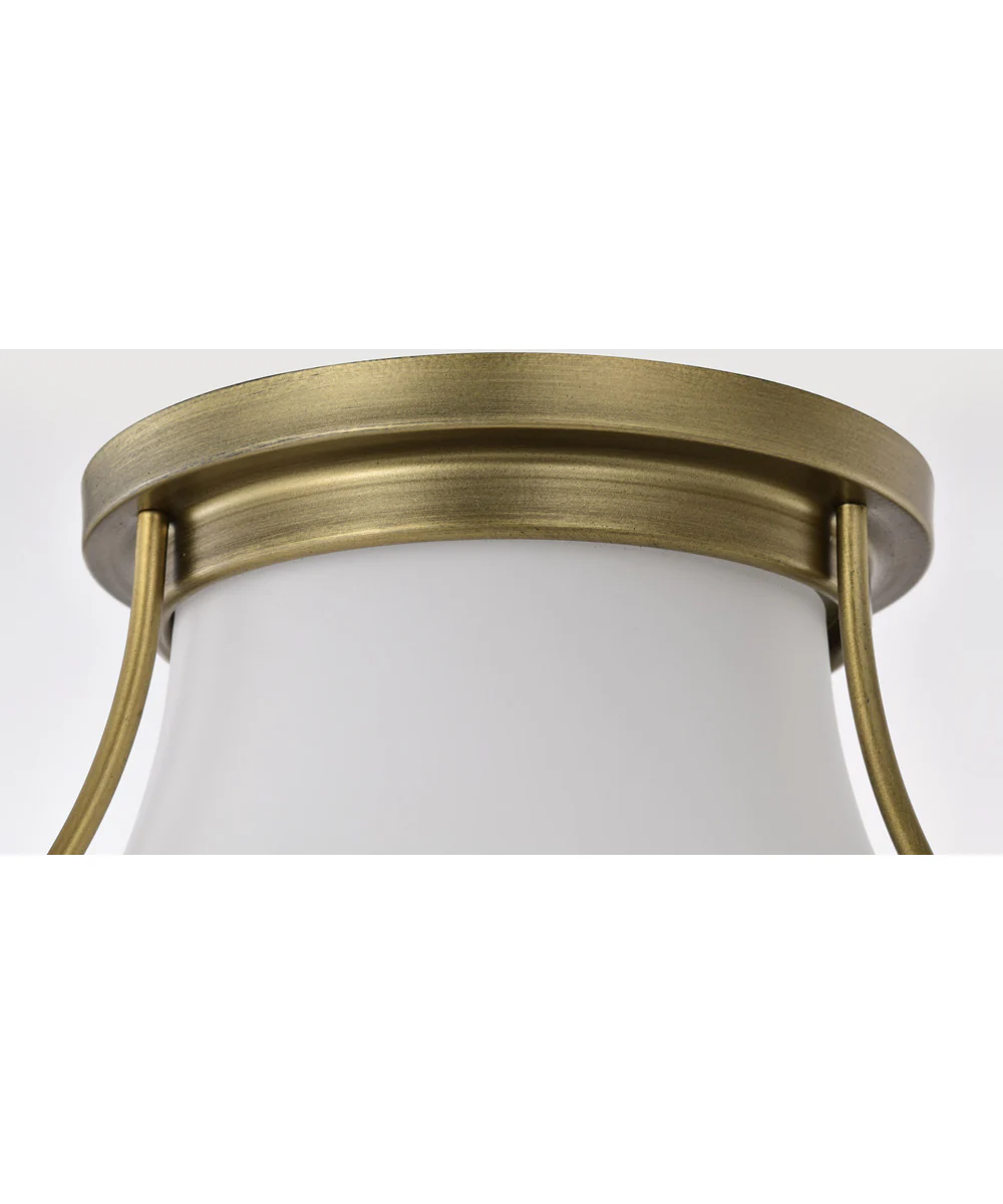 Valdora 1-Light Close-to-Ceiling Natural Brass - Image 7