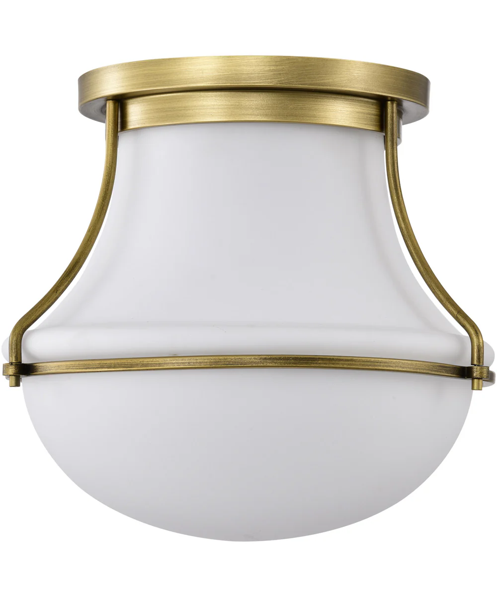 Valdora 1-Light Close-to-Ceiling Natural Brass - Image 3