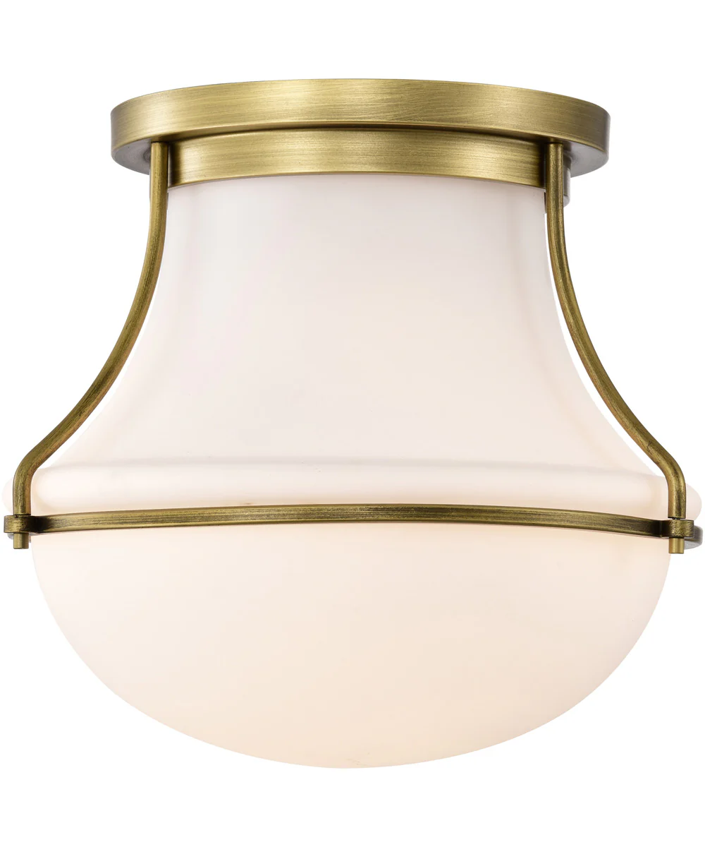 Valdora 1-Light Close-to-Ceiling Natural Brass - Image 4