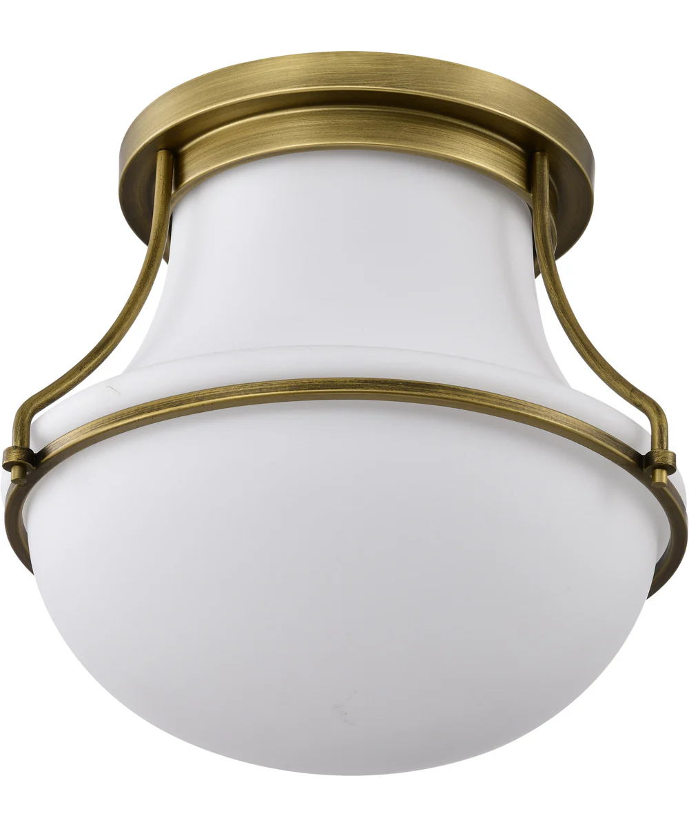 Valdora 1-Light Close-to-Ceiling Natural Brass - Image 5