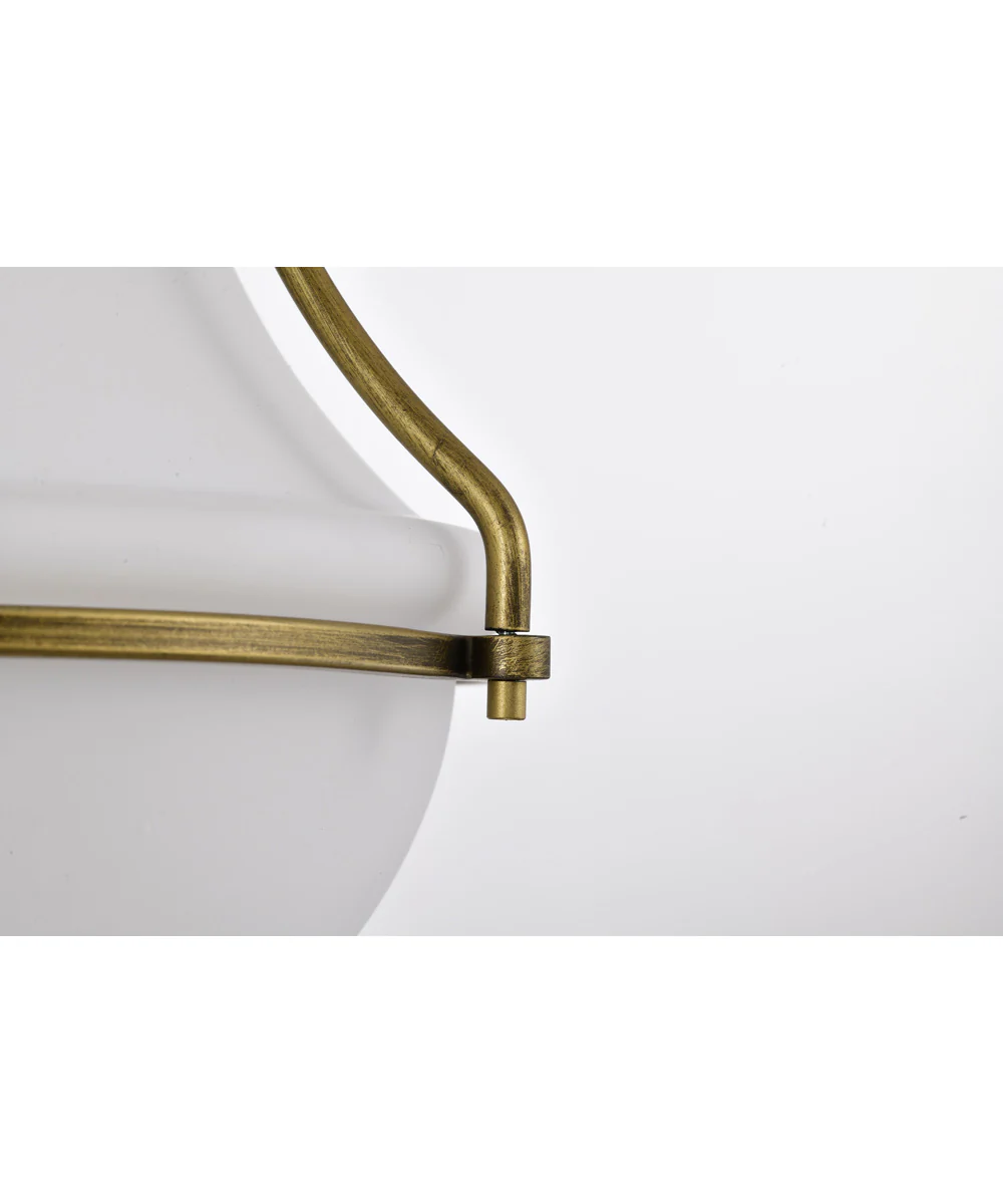 Valdora 1-Light Close-to-Ceiling Natural Brass - Image 9