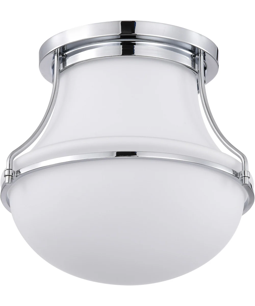 Valdora 1-Light Close-to-Ceiling Polished Nickel - Image 6
