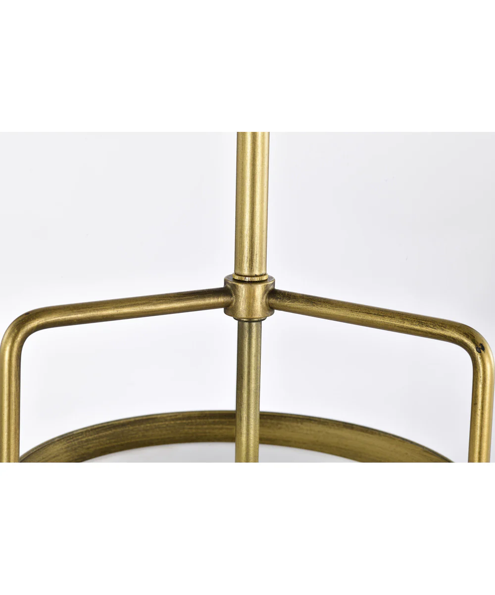 Valdora 1-Light Pendant Natural Brass - Image 8