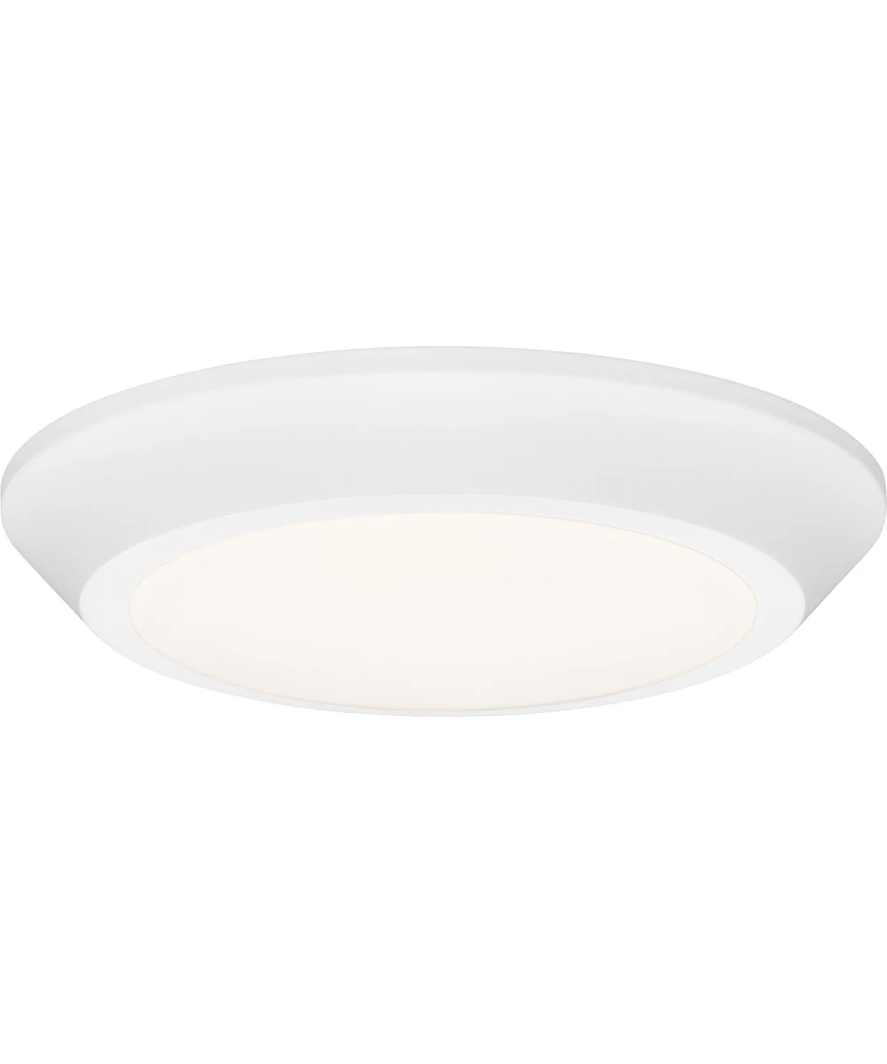 Verge Flush Mount White Lustre