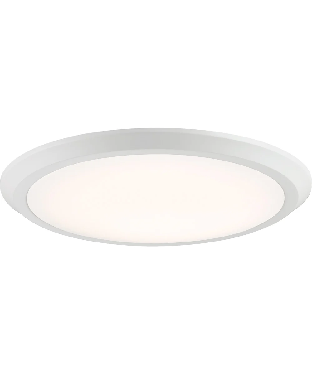 Verge Flush Mount White Lustre - Image 4