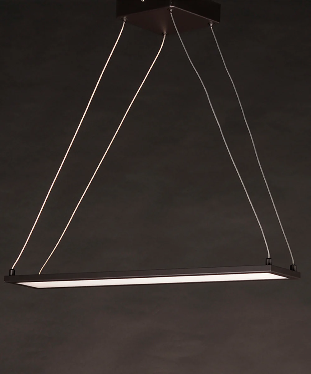 Wafer 24"L 1-Light LED Island Light Fixture Bronze Finish by Maxim - Image 5