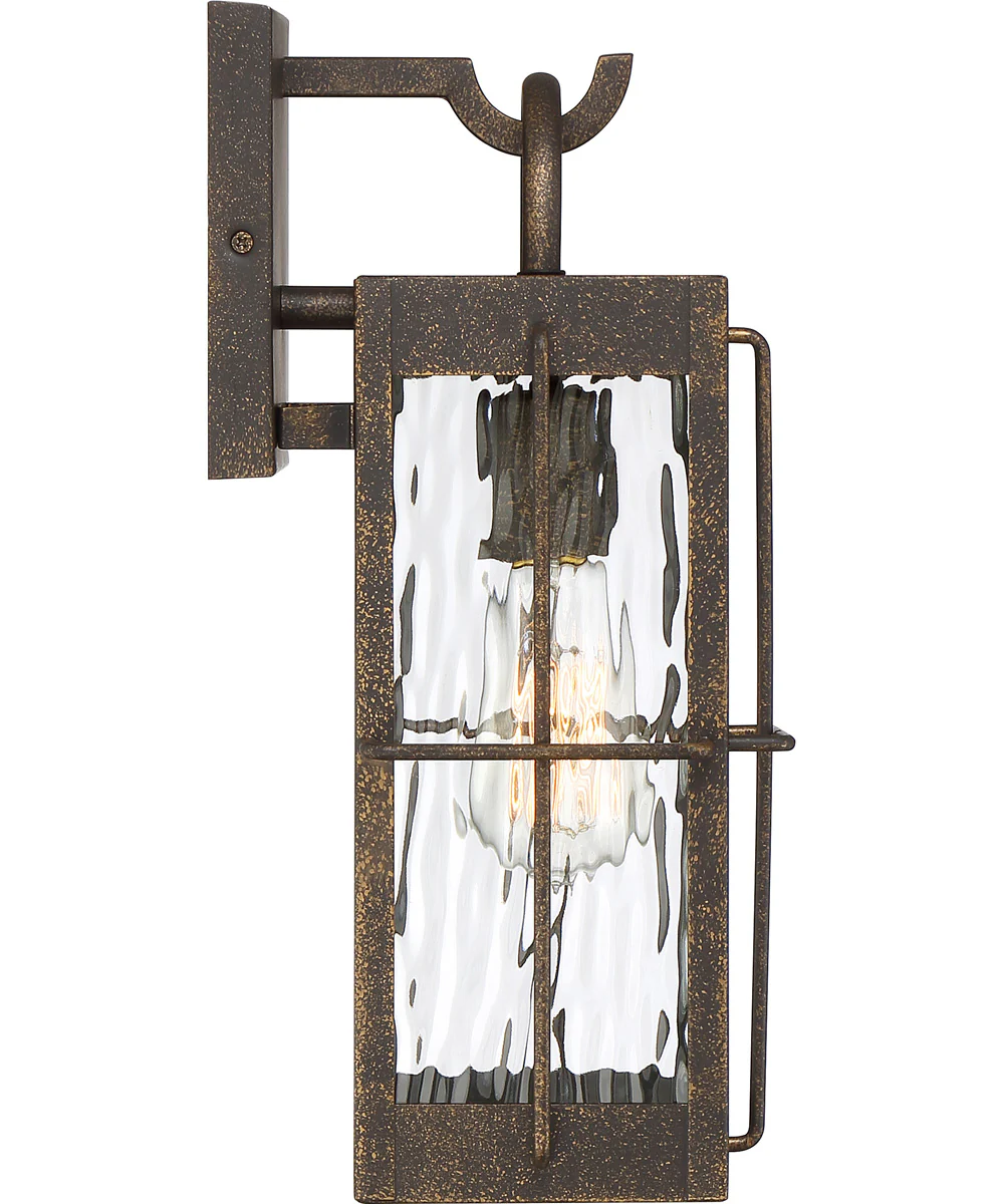 Ward Small 1-light Outdoor Wall Light Gilded Bronze - Image 5