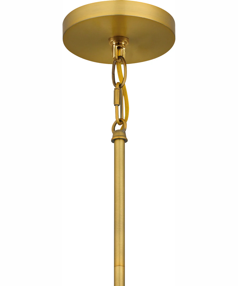 Warrington 6-light Chandelier Aged Brass - Image 7