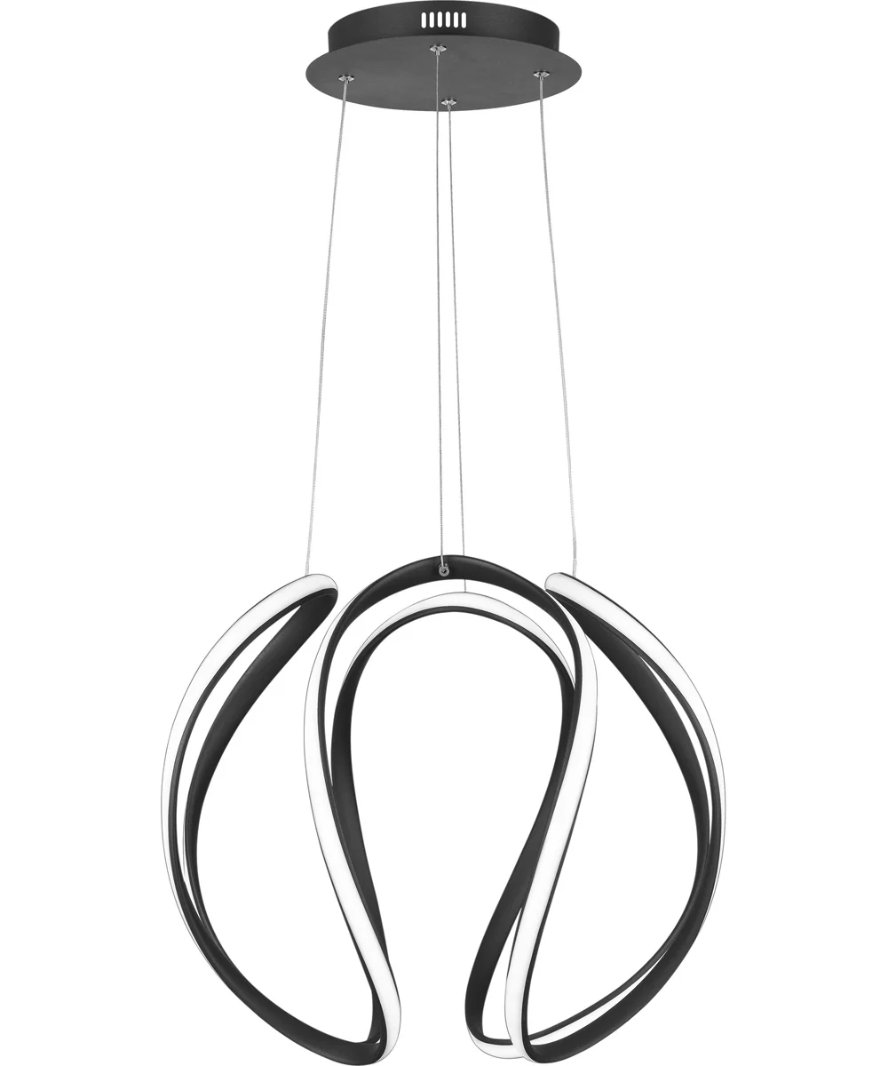 Waving  Pendant Earth Black - Image 4