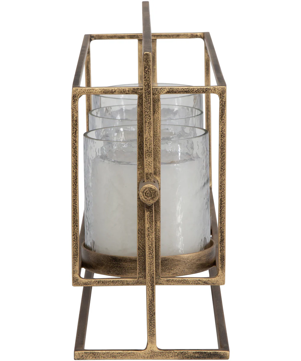 Wenman Gold Triple Candleholder - Image 4