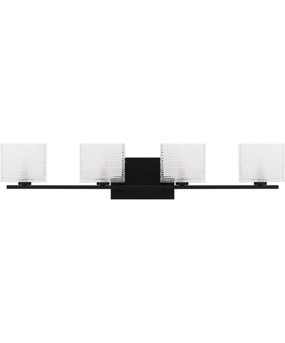 Westcap Extra Large 4-light Bath Light Matte Black - Image 2