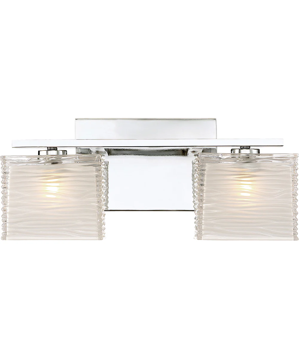 Westcap Medium 2-light Bath Light Polished Chrome - Image 2