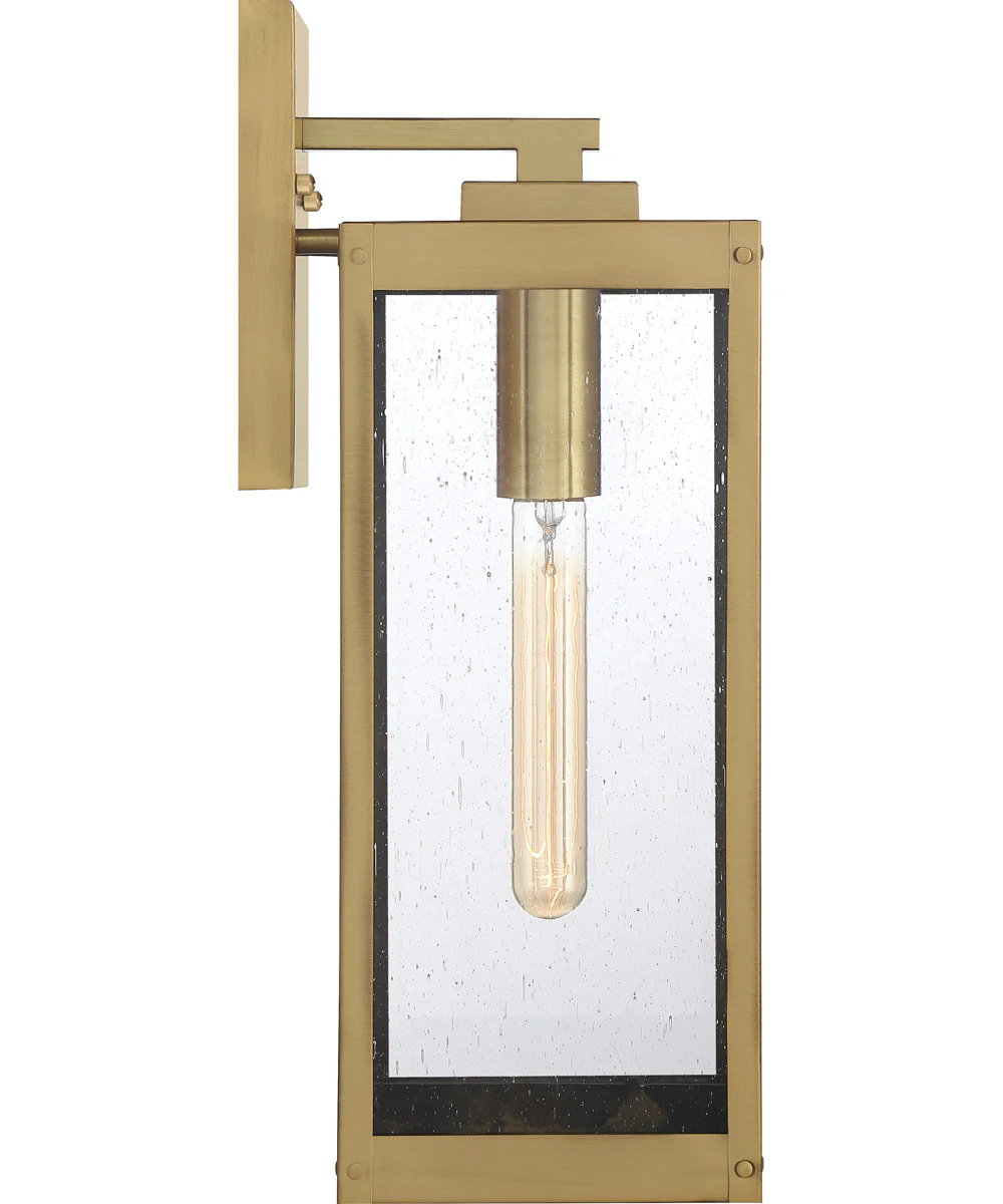 Westover Medium 1-light Outdoor Wall Light Antique Brass - Image 5