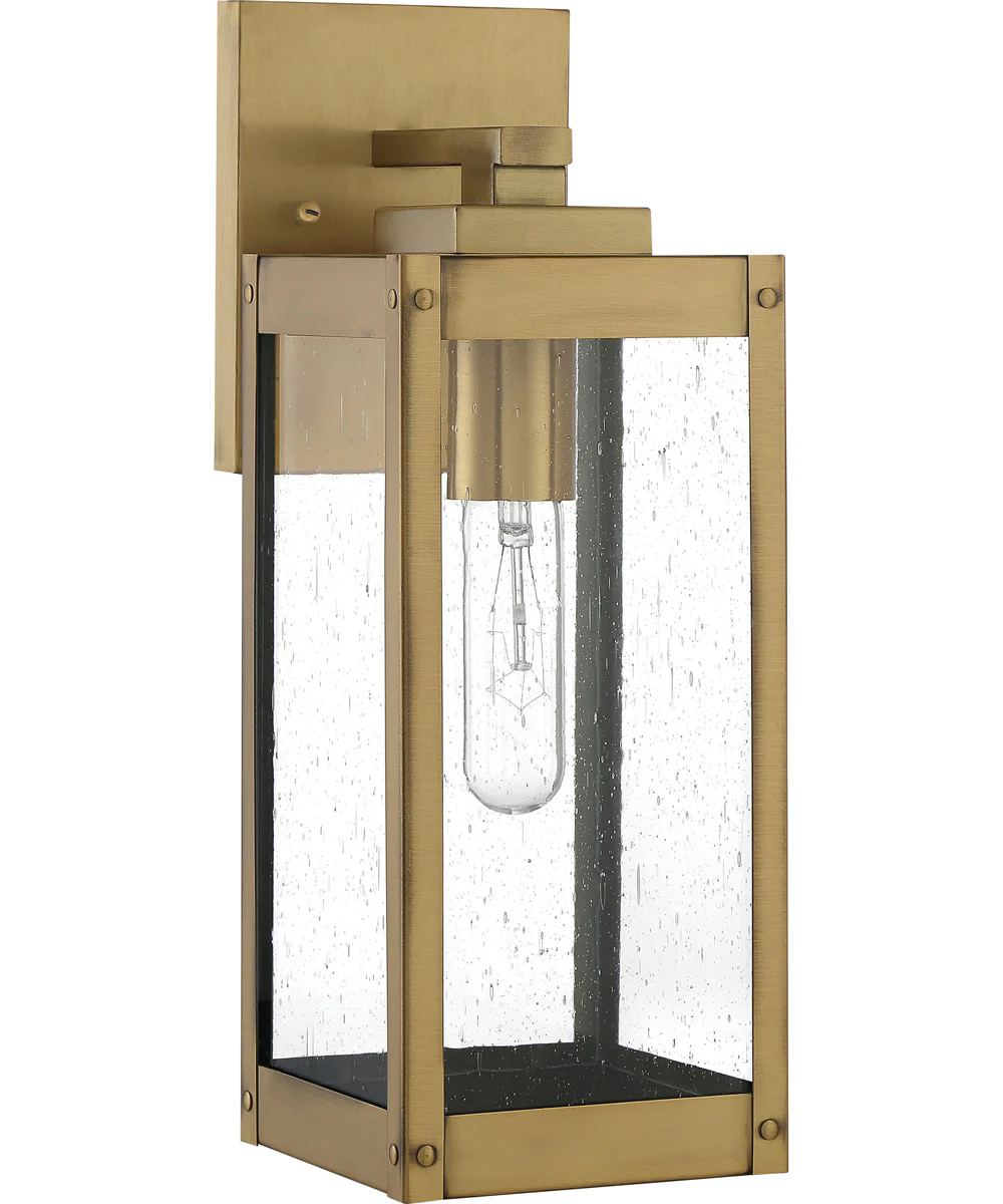 Westover Small 1-light Outdoor Wall Light Antique Brass - Image 3