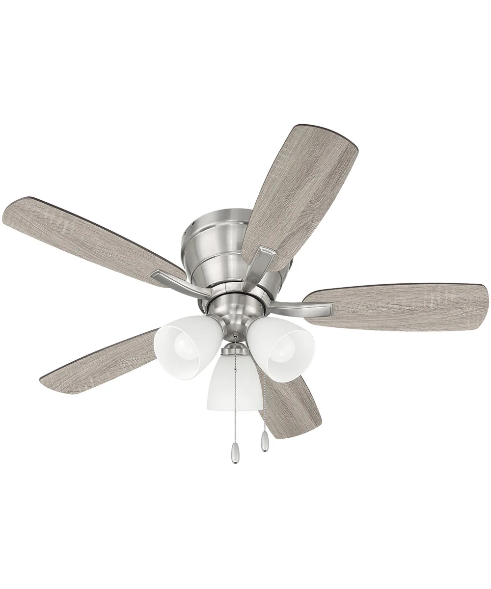 Wheeler 42 3-Light  3-Light Fan Brushed Polished Nickel - Image 3