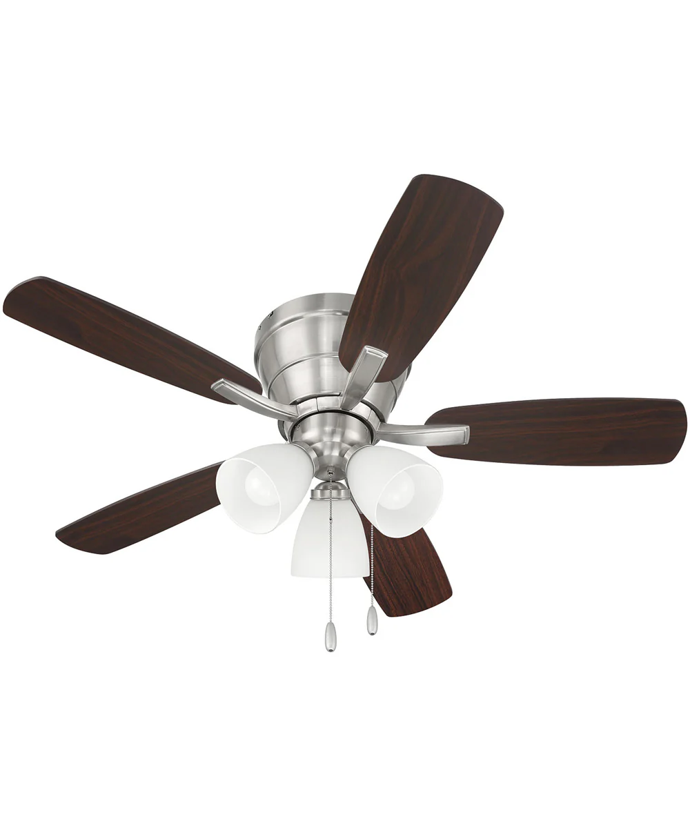 Wheeler 42 3-Light  3-Light Fan Brushed Polished Nickel - Image 6