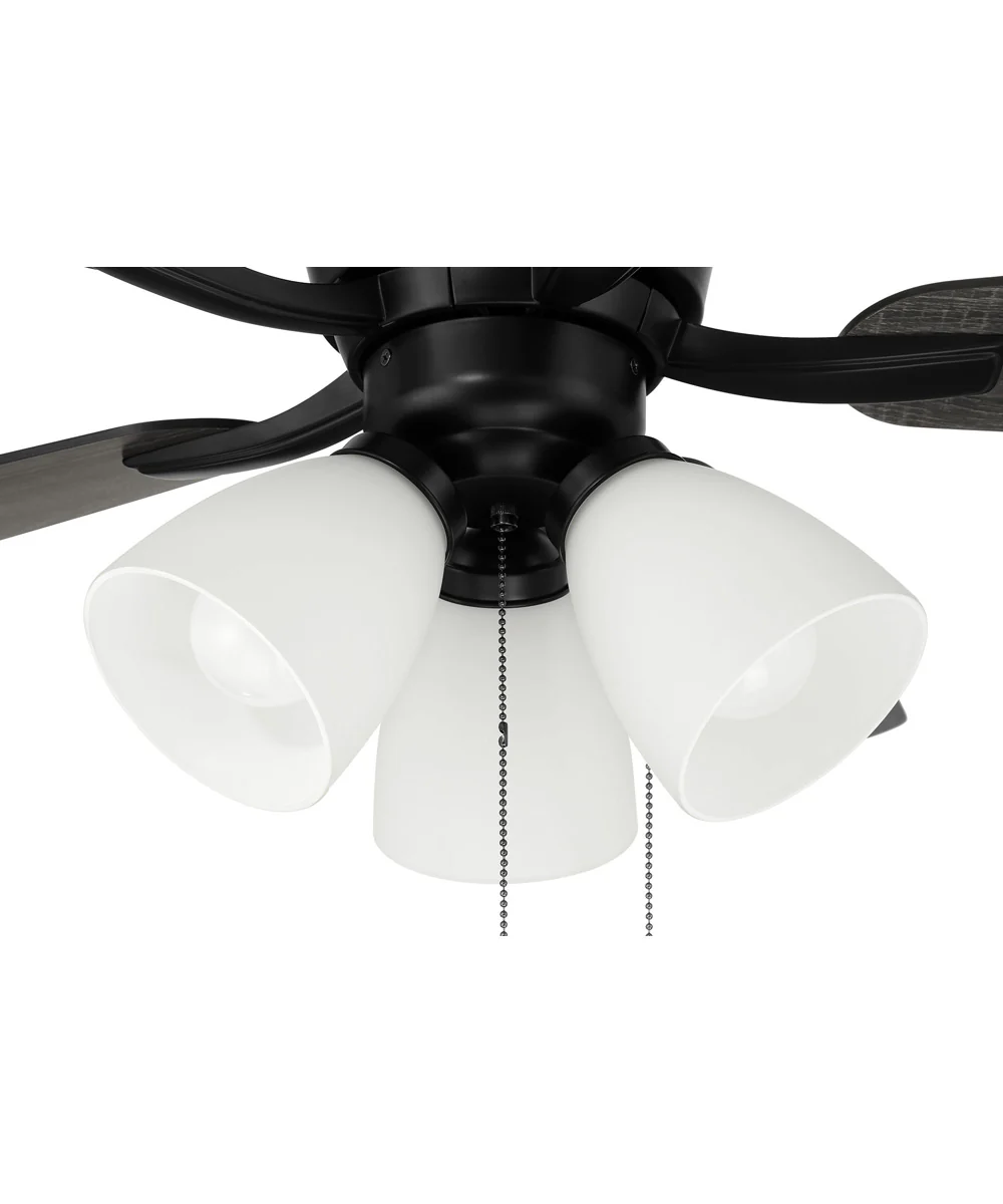 Wheeler 52 3-Light 3-Light Fan Flat Black - Image 9