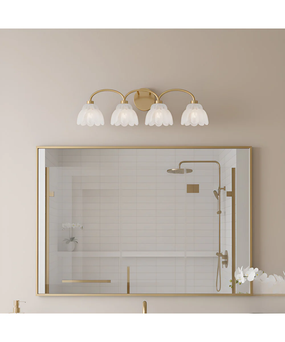 Whitecap 4-light Bath Light Brushed Gold - Image 2