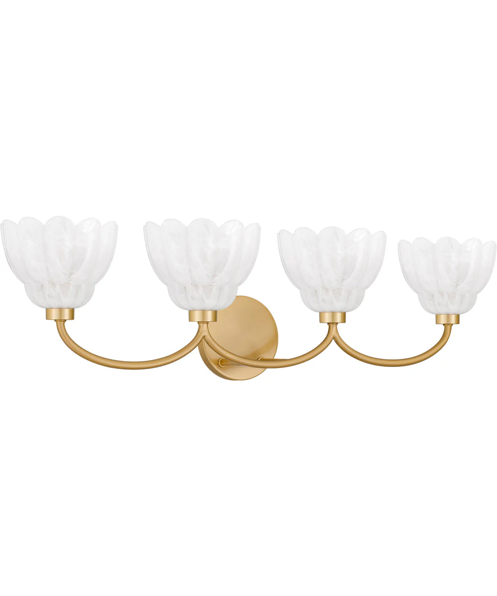 Whitecap 4-light Bath Light Brushed Gold - Image 5
