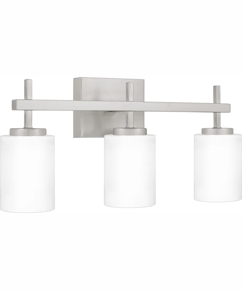 Wilburn Large 3-light Bath Light Brushed Nickel - Image 4