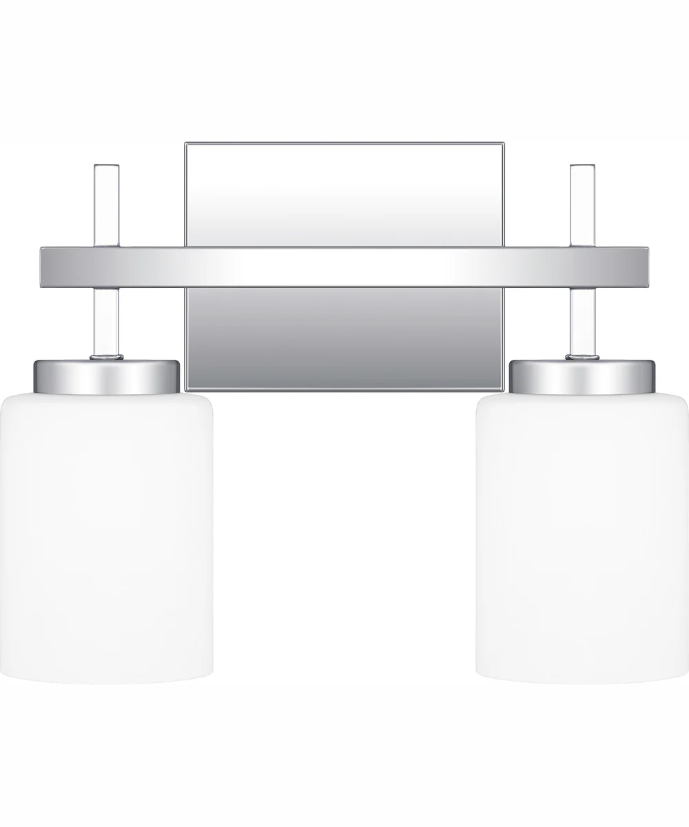 Wilburn Medium 2-light Bath Light Polished Chrome - Image 2