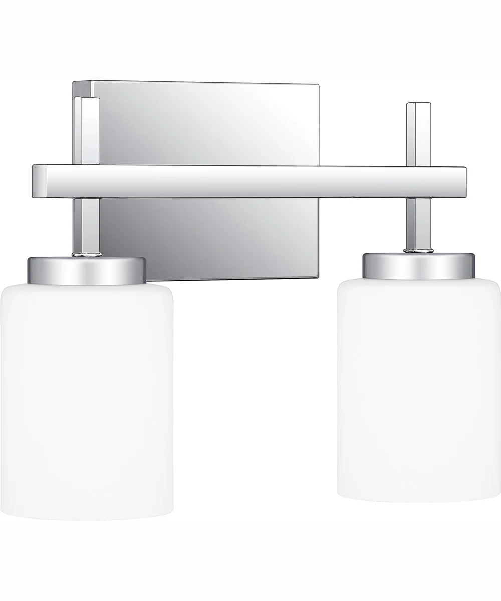 Wilburn Medium 2-light Bath Light Polished Chrome - Image 4